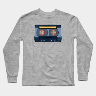 Blue Cassette Long Sleeve T-Shirt